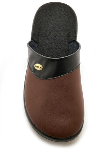 Siesta Mule Cuir Homme