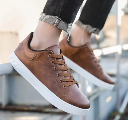 Brise Sneaker Cuir Homme